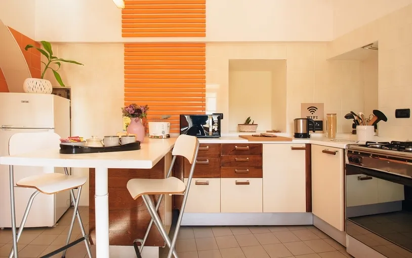 View of the kitchen of the flat