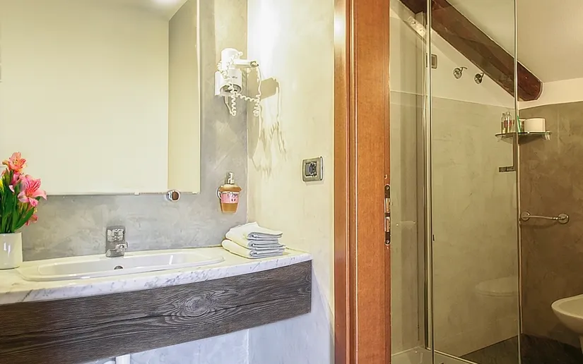 Bathroom in the room